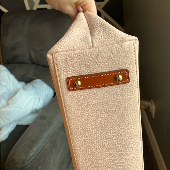 Dooney & Bourke 💕PINK💕Extra Large Courtney Sac in pebble Blush EUC VERY RARE! - Picture 6 of 10